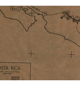 Costa Rica Land Utiization circa 1750