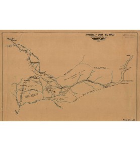 Puriscal y Valle del Jorco Levantamiento topográfico 1903