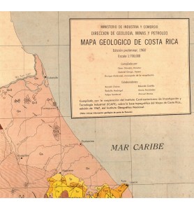 Mapa Geológico de Costa Rica