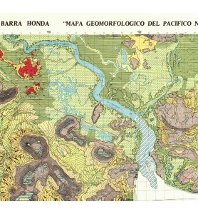 Mapa Geomorfológico del Pacifico Norte Barra Honda