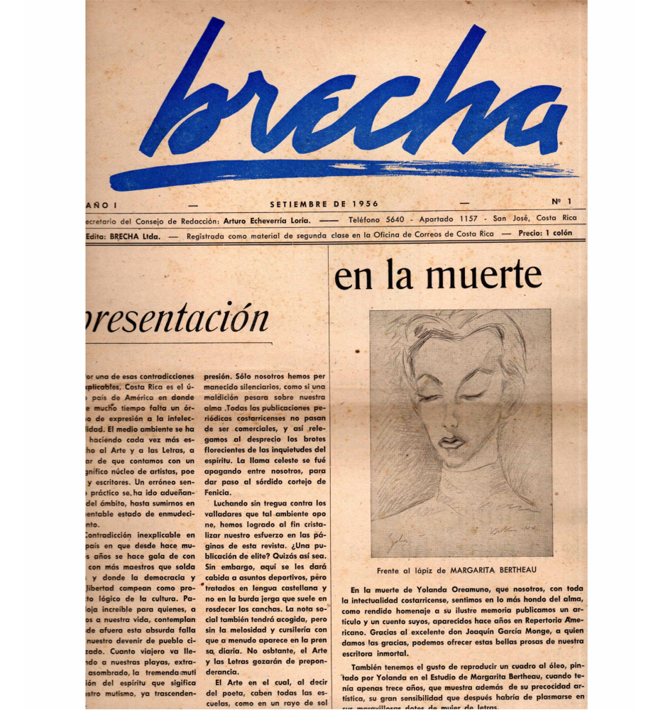  Brecha Año 1 No. 1 1956