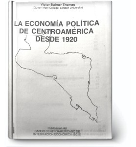 Economía Política de Centroamérica desde 1920