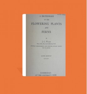 A Dictionary of the Flowering Plants and Ferns