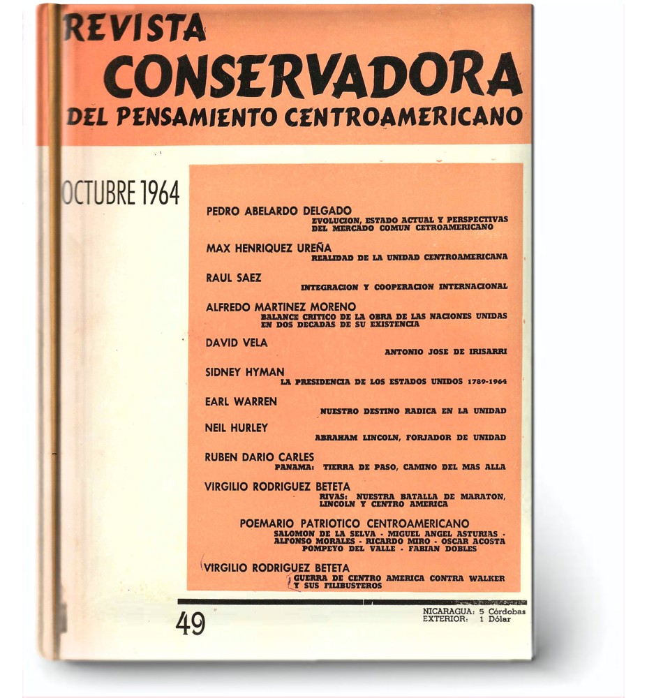 Revista Conservadora Del Pensamiento Centroamericano